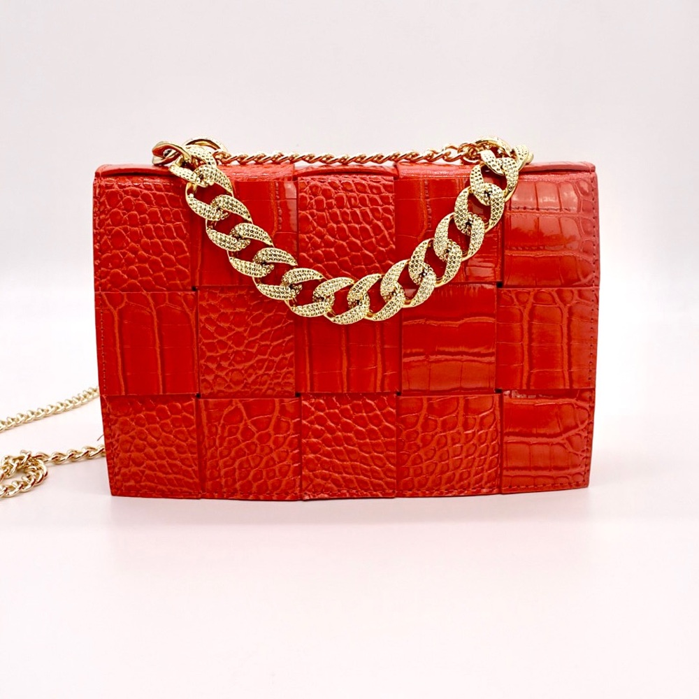 Orange Crossbody Purse